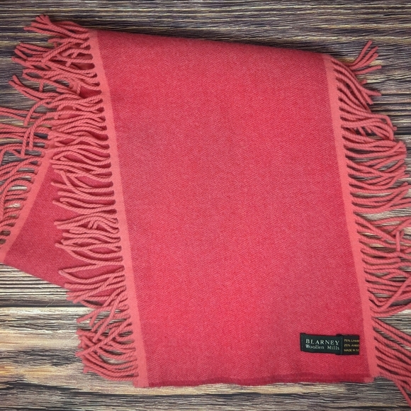 BLARNEY WOOLEN MILLS Warm Lambswool & Angora PINK - Picture 4 of 5